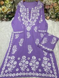 Daman Heavy Work Big Buta Modal set - chikankariofficial