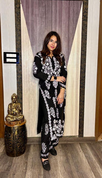 Daman Heavy Work Big Buta Modal set - chikankariofficial