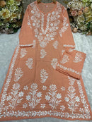 Daman Heavy Work Big Buta Modal set - chikankariofficial