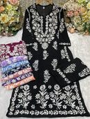 Daman Heavy Work Big Buta Modal set - chikankariofficial