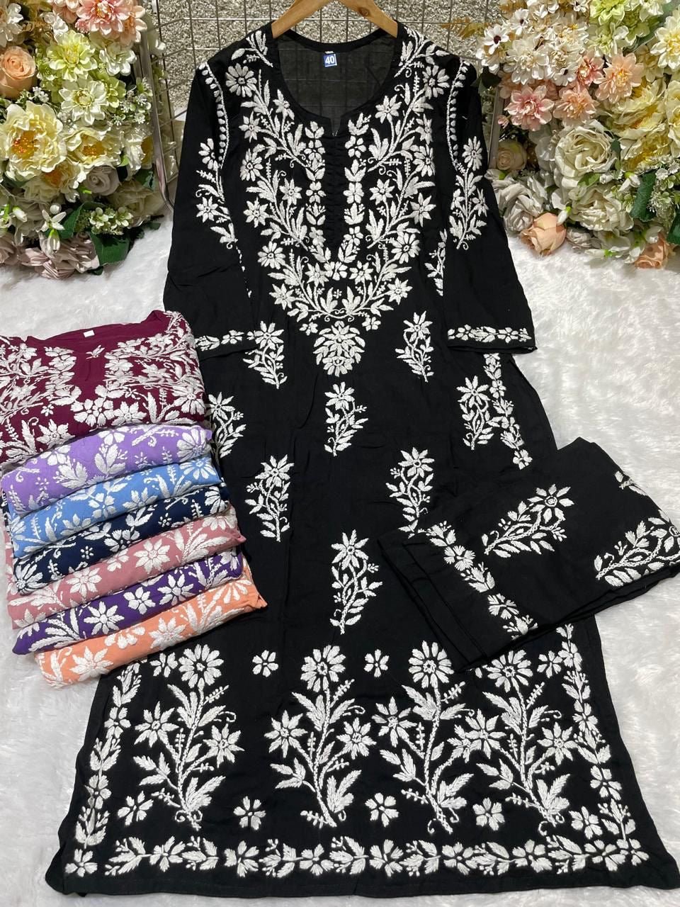 Daman Heavy Work Big Buta Modal set