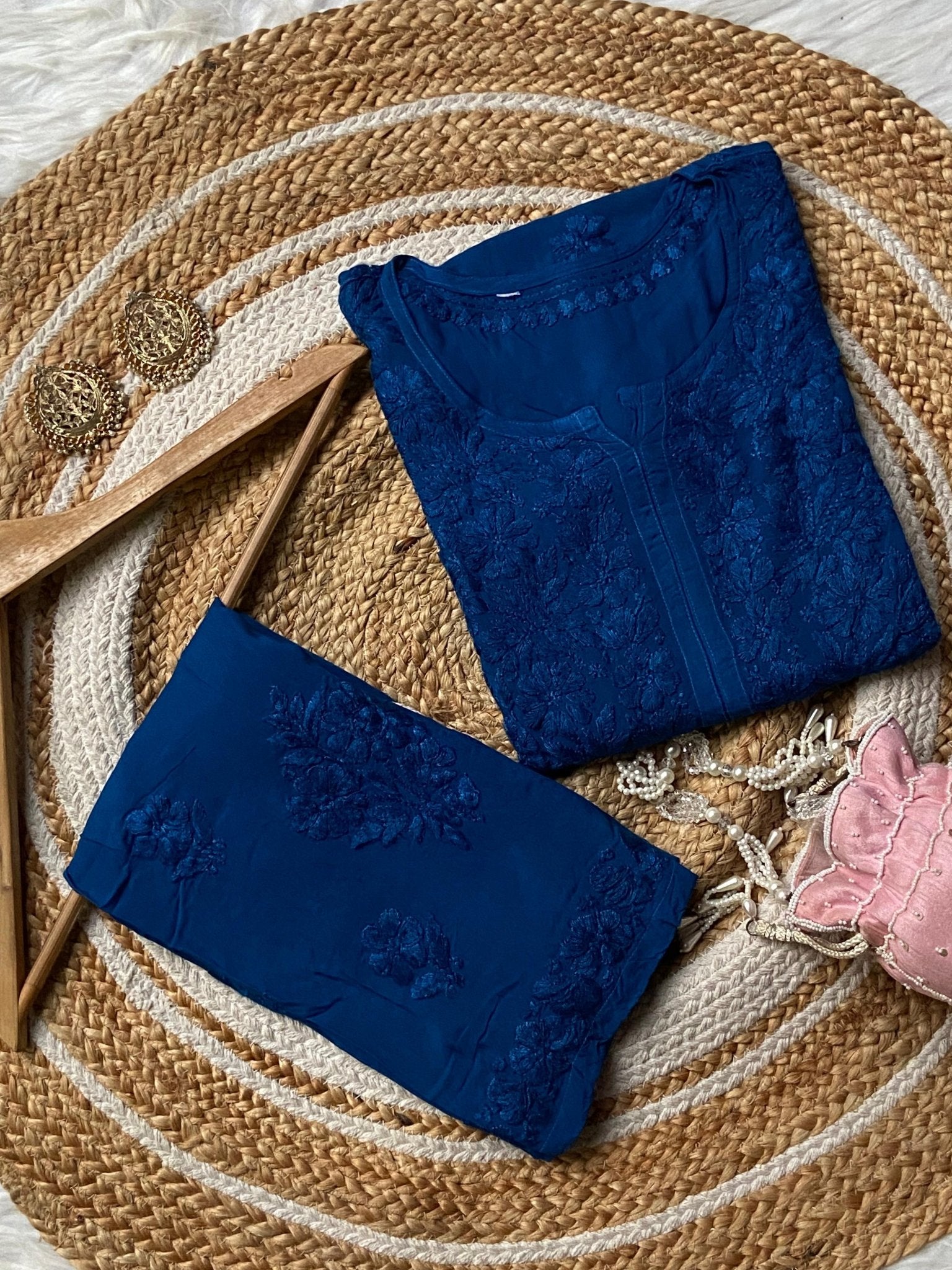 Demanding RayonTone to tone Plazzo Combo - chikankariofficial