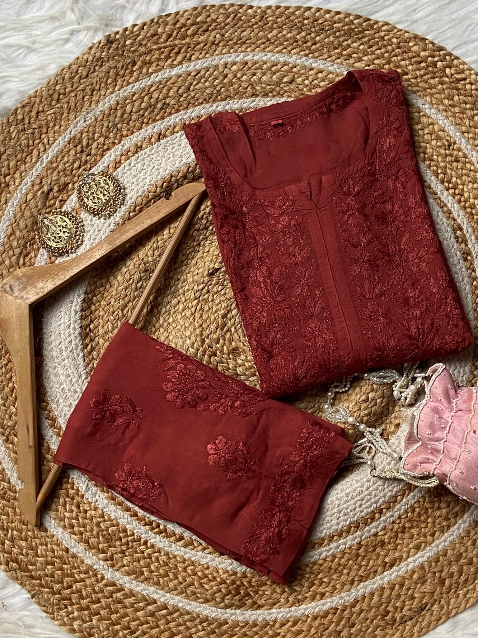 Demanding RayonTone to tone Plazzo Combo - chikankariofficial