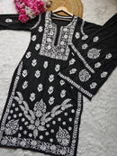 Designer Modal Kurti Plazzo Combo - chikankariofficial
