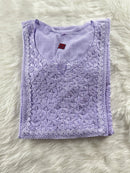 Designer Mul Short Top - chikankariofficial