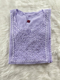 Designer Mul Short Top - chikankariofficial