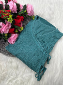 Dobby Cotton Angrakha Handworked Bhawna special - chikankariofficial