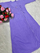 Dobby Cotton Angrakha Handworked Bhawna special - chikankariofficial