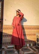 Dobby Cotton Angrakha Handworked Bhawna special - chikankariofficial