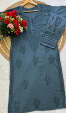 Dobby Cotton Co - ord Sets - chikankariofficial