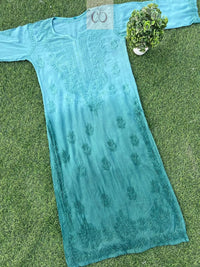 Double Shades Modal Kurtas - chikankariofficial