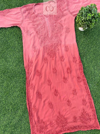 Double Shades Modal Kurtas - chikankariofficial