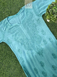 Double Shades Modal Kurtas - chikankariofficial