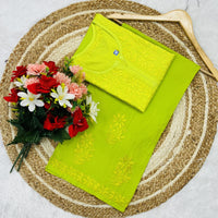 Dual Shaded Cotton plazzo Expert Edition - chikankariofficial