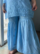 Dyed Gharara Short Cotton Combo - chikankariofficial