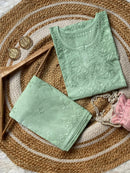 Dyed Gharara Short Cotton Combo - chikankariofficial