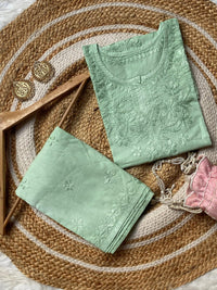 Dyed Gharara Short Cotton Combo - chikankariofficial