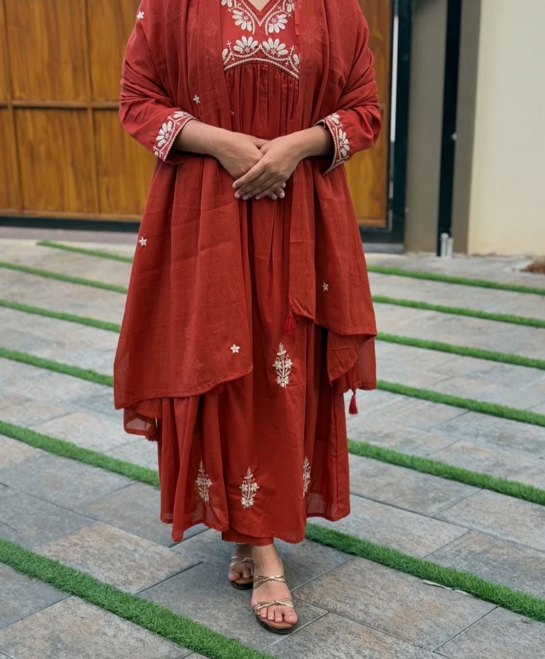 Rangreza 3ps Red suit Set