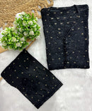 Exclusive chanderi A New Concept In chanderi kurti with Palazzo Roshni Special - chikankariofficial