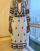 Exclusive Chikankari B&W Combo - chikankariofficial