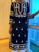 Exclusive Chikankari B&W Combo - chikankariofficial