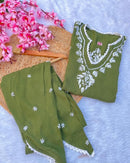 Exclusive Modal Dhoti Set - chikankariofficial