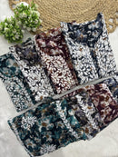 Exclusive Mul Cotton New Concept In short kurti with Garara set - chikankariofficial