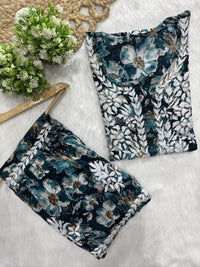 Exclusive Mul Cotton New Concept In short kurti with Garara set - chikankariofficial