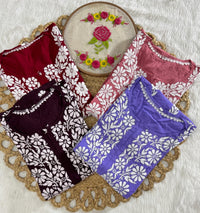 Exclusive new Modal Concept Kurta - chikankariofficial