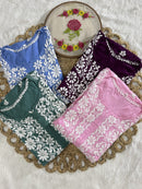 Exclusive new Modal Concept Kurta - chikankariofficial