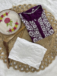 Exclusive new Modal Concept Kurta - chikankariofficial