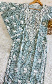 Exclusive Slub Modal Set with Heavy Handcrafted - chikankariofficial