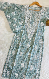 Exclusive Slub Modal Set with Heavy Handcrafted - chikankariofficial