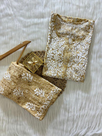 Exclusive Slub Modal Set with Heavy Handcrafted - chikankariofficial