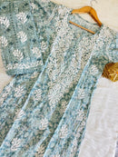 Exclusive Slub Modal Set with Heavy Handcrafted - chikankariofficial