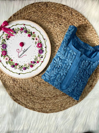 Extremely Luxurious Viscose Chikankari - chikankariofficial