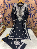 Fancy Chanderi Silk Combo - chikankariofficial