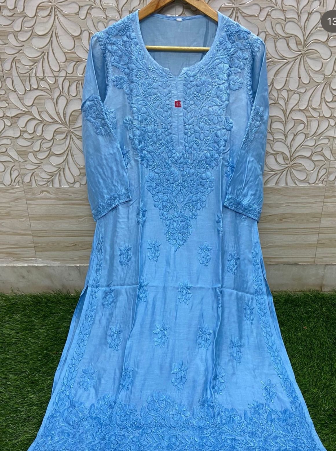 Fancy Daman 3d Pure Sikly Kurtis - chikankariofficial