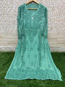 Fancy Luxurious Masleen Kurti - chikankariofficial