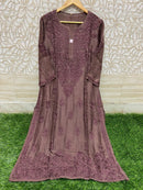 Fancy Luxurious Masleen Kurti - chikankariofficial