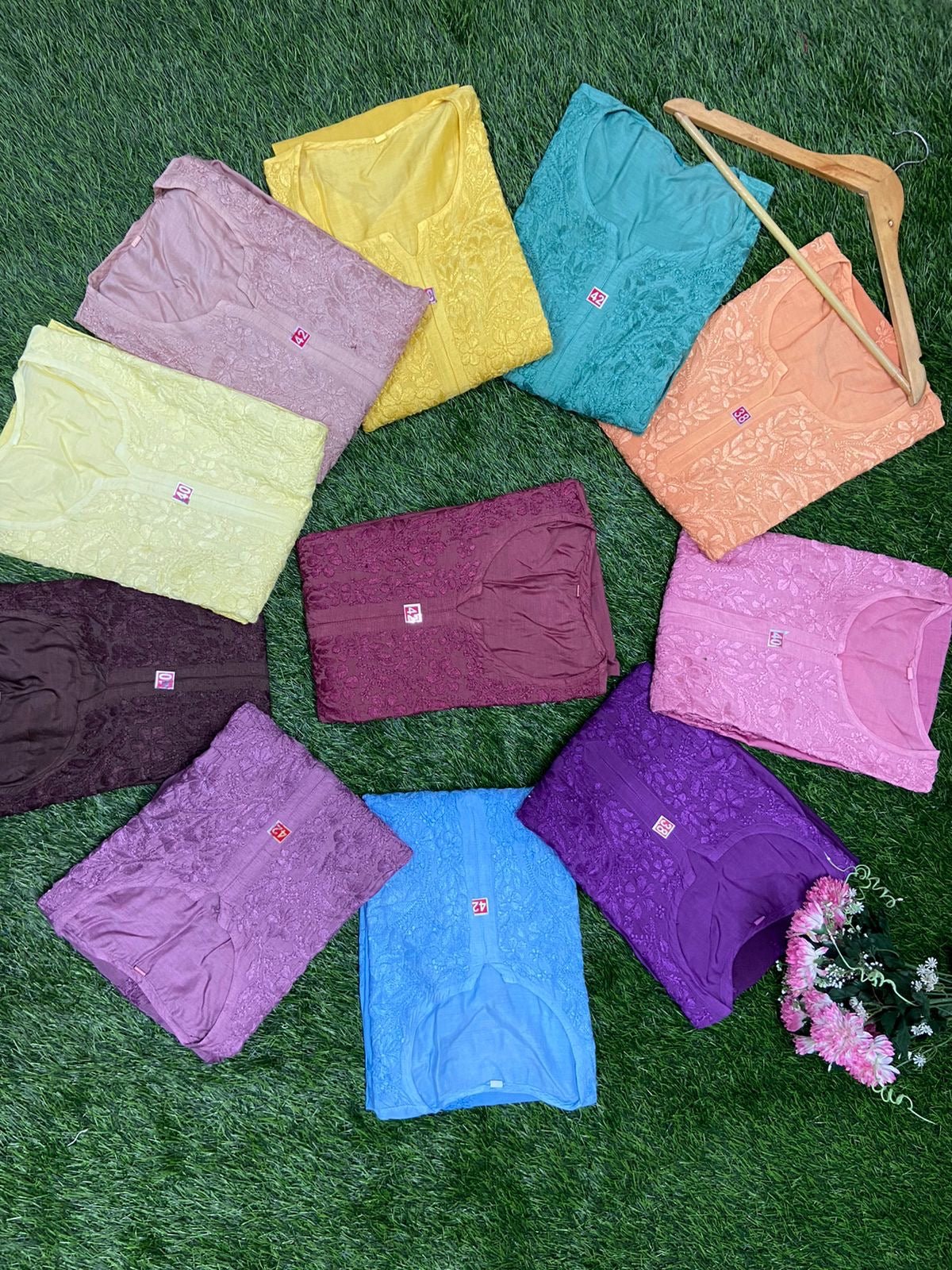 Fancy Luxurious Masleen Kurti - chikankariofficial