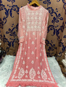 Fancy Musleen pure 3D silk - chikankariofficial