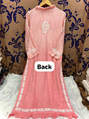 Fancy Musleen pure 3D silk - chikankariofficial