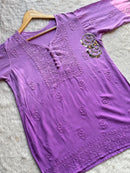 Fancy Rayon Short Top - chikankariofficial