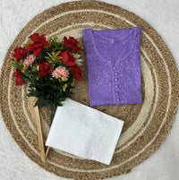 Finest Dobby cotton Dyeable Kurti - chikankariofficial