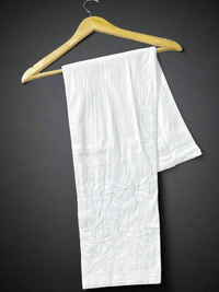 Free Size Lycra Stretchable Chikankari Embroidery Pant - chikankariofficial