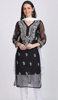 Gala buti Mirror Kurtis with inner - chikankariofficial