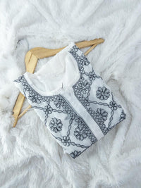 Georgette Timeless Chikankari In Nyra - chikankariofficial