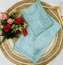 Ghas Patti Hand work dobby cotton combo - chikankariofficial