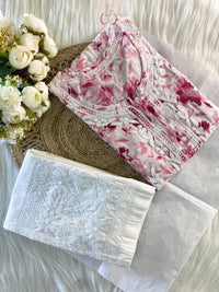 Ghaspatti Handwork Mul Kurti ( Neetu Special ) - chikankariofficial